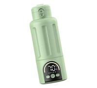 Tasse chauffante Rechargeable de 500ML, Portable, voyage en plein air, affichage numérique, chauffe-biberon à lait pour bébé, sans fil, en acier inoxydable