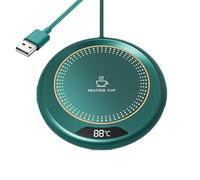 Tasse Chauffante USB, Chauffe Tasse USB Bureau, Réchauffe Tasses, Chauffe Mug, Mug Warmer, 3 Réglages De Température De 55°C, 65°C Et 75°C, Dessous De Verre Chauffants pour Le Bureau, Maison