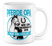 Tasse cheval cadeau chevaux - Comme un grand-père normal, seulement beaucoup plus cool, tasse à café cheval, cour équestre, idée cadeau enfants parents famille tasse à café