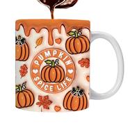 Tasse Citrouille D'Halloween, Tasse À Café Fantôme D'Halloween, Tasseà Café Citrouille En Céramique Pour Décoration De Thé, Tassed'Halloween Effrayante Pour In-fusion De Sorcières