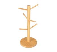 Tasse - comptoir Arbres de support de café | Cintre avec 6 crochets | Organisateur de stockage d'accessoires de bar pour le restaurant d'armoires de cuisine à domicile | GRANDE ET SNETTE TUPS HOLDER