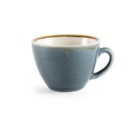 Olympia Tasses à café Cappuccino Kiln 230 ml en grès peintes à la main – Lot de 6