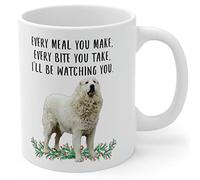 Tasse Crème Blanche Des Grandes Pyrénées 330Ml Tasses Porcelaine Durable Mug Pour Famille Homme Lait