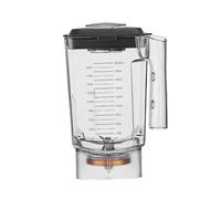 Tasse D’agitation, Fond Avec Lames Et Couvercle. Compatible Avec AUX HX-PB1057, Mixeur, Broyeur À Glace, Presse-agrumes, Récipient, Réservoir