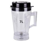Tasse D’agitation, Fond Avec Lames Et Couvercle. Compatible Avec BARBOSA, Mixeur, Broyeur À Glace, Presse-agrumes, Récipient, Réservoir