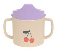 Tasse d?apprentissage en polypropylène et cellulose Happy Fruits cerise