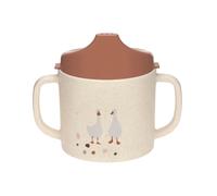 Tasse à bec Tiny Farmer mouton et oie naturel
