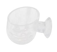 Tasse d'alimentation pour ver Rouge d'aquarium, Petit cône Transparent, Tasse d'alimentation pour Saumure, crevettes, vers de Sang, Plastique de qualité supérieure, Durable, 3,8
