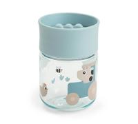 Tasse d'apprentissage 360° Tiny farm Bleu