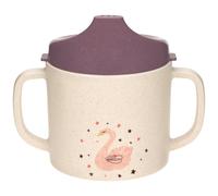 Tasse d'apprentissage à bec ecru, rose, violet TU