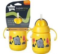 Tasse D'apprentissage À Paille 300ml 6m Déco Jaune - Tommee Tippee