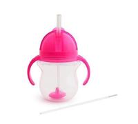 Tasse D'apprentissage À Paille Click Lock Rose 207 Ml De Munchkin