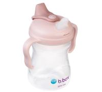 Tasse d'apprentissage bébé avec bec anti-fuite rose TU