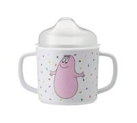 TASSE D'APPRENTISSAGE ANTIDÉRAPANTE BARBAPAPA - 7,5 x 10 x 8-160ML - MELAMINE - ROSE- 6M+