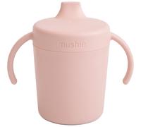 Tasse d'apprentissage en silicone rose TU
