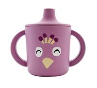 Trixie - Tasse d apprentissage en silicone Mrs. Peacock