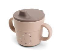 Tasse d'apprentissage Happy dots Rose