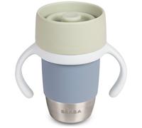 Tasse d'apprentissage inox Click and drink Galet