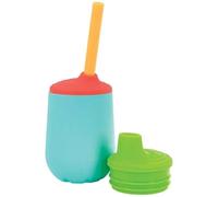 Tasse D'apprentissage - Nuby - Silicone - 120 Ml - Dès 6 Mois - Mulitcolore Bleu