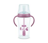Tasse d'apprentissage paille PM 260ml - Rose 8m+