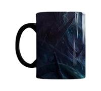 Tasse d'art sensible à la Chaleur - Tasse à café noire Transformée Design Drôle Thème Mythologie | Grande Nouveauté Magic Getry Cup , Couleur Change Creature Découverte Gobelet pour Cadeau Cadeau