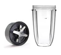 Tasse de 24Oz et Lame D'Extraction Compatibles avec les Accessoires de MéLangeur Nutribullet Pro 600W-900W BLENDER
