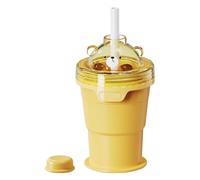 Tasse de bac à glaçons - Tasses de machine à glaçons pliable portable, tasse de refroidissement de boisson en silicone avec couvercle en paille, refroidisseur de boisson étanche pour cocktail de vin |