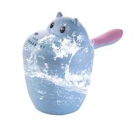 Tasse de bain pour bébé Hippopotame - Tasse de rinçage pour shampoing pour, seau de rinçage doux avec protection des yeux, pour l'heure du bain des tout-petits