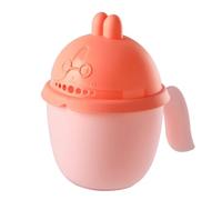 Tasse de bain pour bébé - Verser de l'eau de bain pour les jeunes , une tasse d'eau confortable pour laver les cheveux avec 7 trous d'eau heureux temps de douche