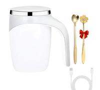 Tasse de blender à café - Tasse à agitation automatique, agitateur électrique imperméable pour bureau à domicile, mélangeur de boissons chaudes et froides, outil de cuisine portable, tasse de boissons