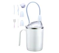 Tasse de boisson à eau pour patients Sippy Tasse de Soins 3 en 1 | Anti-renversement Adulte Tasse à Sippy Cup Poignée Facile à saisir Paille Aide à la Boire de Tasse Multifonction pour les Personnes