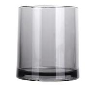 Tasse de boisson en acrylique réutilisable à thé rond moderne tasse de café pour cocktail de whisky jus de lait d'eau adaptée au restaurant de cuisine de cuisine ménagers 300 ml (Gris)