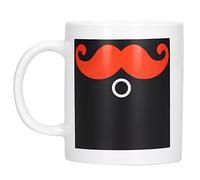 Tasse de café à changement de couleur tasse en céramique à induction thermique avec conception sensible à la chaleur illustres peintes à la main pour de bureau de 330 ml de