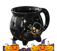 Tasse de café d'Halloween - Tasse en céramique sur le thème des sorcières | Tasses de café en céramique inspirées d'Halloween | Tasses fantômes résistantes à la chaleur
