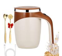 Tasse de café en remuant magnétique automatique - tasse d'auto-sirring en acier inoxydable rechargeable | Tasse de mélangeur à café électrique étanche pour la maison et le bureau | Tasse de mélange sa