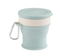 Tasse de camping pliante, tasse d'eau pliable - Tasse de camping pliante réutilisable en silicone de 250 ml,Petites tasses portables réutilisables, gobelets portables, gobelets extensibles portables p