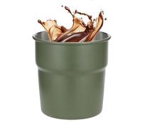 Tasse De Camping - Tasse À Café De Camping, Tasses À Boire | Empilable Portable En Acier Inoxydable De Qualité Alimentaire | Pour L'eau Chaude Et Froide, Le Jus De Thé, Les Voyages En Plein Air, La Ra