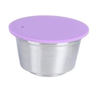 Tasse de Capsule de café rechargeable réutilisable en acier inoxydable adaptée à la cafetière Compatible avec l'ensemble de capsules de café Nestle (3)