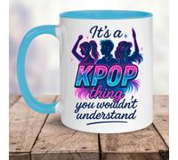 Tasse de chasseurs de démons KPOP, c'est une chose KPOP que vous ne comprendriez pas. Tasse à café cadeau pour les fans d'idoles pop coréennes, produit de collection pour hommes, femmes et adolescents