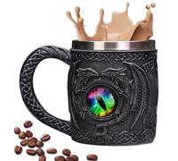 Tasse de chope, tasse de bière du dragon, tasse à café de type carafe | Dungeons Dragon's Eye - Chope à bière, tasses nordiques et celtiques pour hommes, collectionneurs d'amateurs de