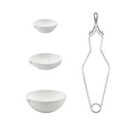 Tasse de de quartz réfractaires pour la de l ' or et de l ' argent, avec pinces de sécurité incluses, outil de recyclage des métaux