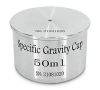 Tasse de densité en acier inoxydable pour peinture et huile, haute précision < 1 mg d'erreur, température constante 23 ± 0,5 ℃, grande ouverture