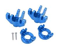 Tasse de direction avant en alliage d'aluminium, avec Base de direction avant pour camion LOSI LMT 1/8 (Bleue)