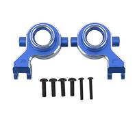 Tasse de Direction RC en Alliage d'aluminium, 2 pièces, Facile à démonter, résistante à l'usure, pièces de Voiture RC pour Traxxas pour MAXX 2 0 pour 1/10 (Bleu foncé)