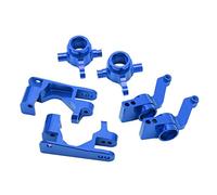 Tasse de Direction RC, Tasse de Direction C Jeu de Roulements de Si¡§¡§ge T¡§|l¡§|commande V¡§|hicule Pi¡§¡§ces de Mise ¡§¡è Niveau en M¡§|tal pour Traxxas 1/1 Slash 4x4 RC Off Road Car(bleu),