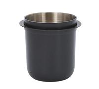 Tasse de dosage de café 58mm, 150ml en acier inoxydable universel inversé café poudre tasse café poudre partie d'alimentation pour machine à café (Gris foncé)