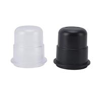 Tasse de dosage de café, tasse de dosage épaissie mate, ajustement universel pour les poignées de la machine à cafetière, versant inversé