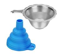 Tasse de filtre en résine UV en métal de haute qualité, entonnoir en Silicone pour Anycubic/ELEGOO Photon DLP pièces accessoires d'imprimante 3D, offre spéciale