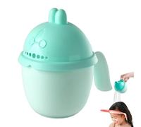Tasse de lavage de tête de bébé - Vérifier le débit de la rinçage,Verseur d'eau de bain confortable pour avec 7 trous d'eau pour profiter du temps de Bellv