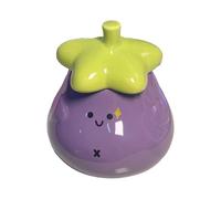 Tasse de légumes mignonne, tasse en forme de légumes,Tasse à café en céramique mignonne en forme d’aubergine | Grande tasse en céramique et créative résistante à la chaleur pour la soupe au c